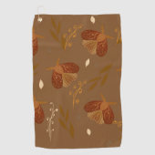 蝶 ゴルフタオル (正面)