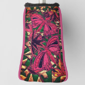 蝶 ゴルフヘッドカバー (回転90)