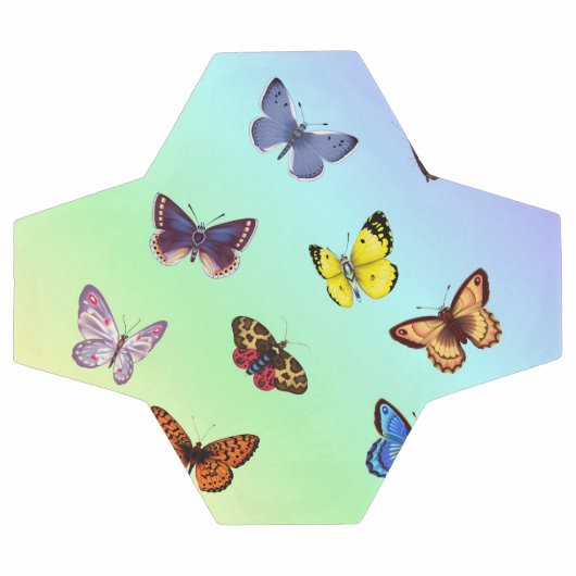 蝶 サッカーボール (フラット)