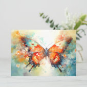 蝶 サンキューカード (スタンド正面)