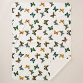 蝶 シェルパブランケット (正面)