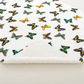 蝶 シェルパブランケット (3/4)