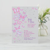 蝶(シッククール)招待状 招待状 (スタンド正面)