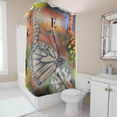 蝶 シャワーカーテン (インサイチュ)