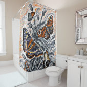 蝶 シャワーカーテン (インサイチュ)