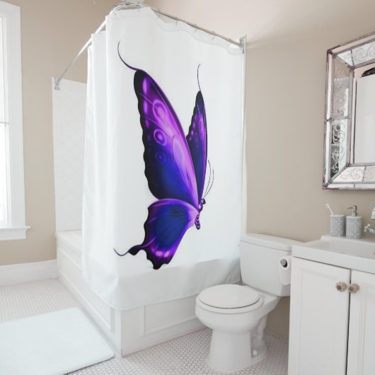 蝶 シャワーカーテン (インサイチュ)