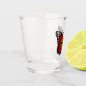 蝶 ショットグラス (左)