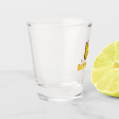 蝶 ショットグラス (左)