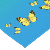 蝶 ショートテーブルランナー (コーナー)