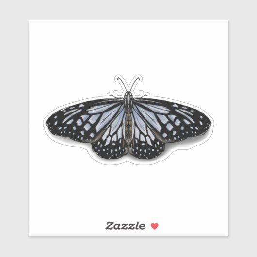 蝶 シール (シート)