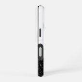 蝶 シー ブラック iPhone 16ケース (右側面)