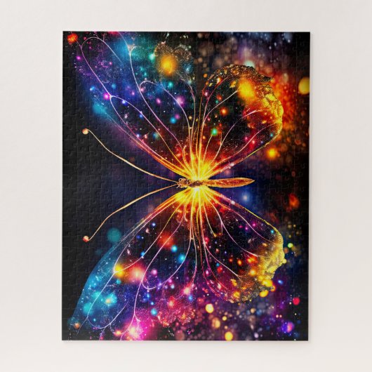 蝶 ジグソーパズル (縦)