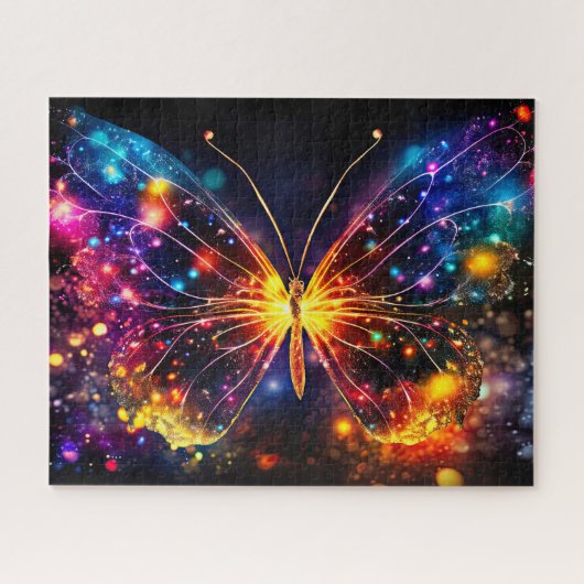 蝶 ジグソーパズル (横)