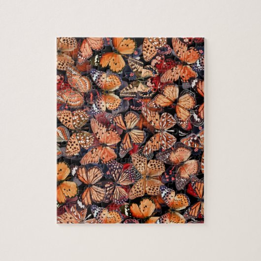 蝶 ジグソーパズル (縦)