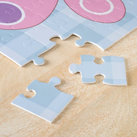 蝶 ジグソーパズル (側面)