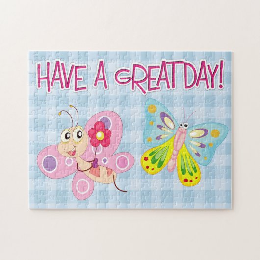 蝶 ジグソーパズル (横)