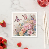 蝶 スタンダードカクテルナプキン (インサイチュ)