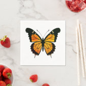 蝶 スタンダードカクテルナプキン (インサイチュ)