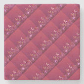 蝶 ストーンコースター (正面)