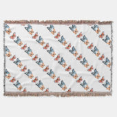 蝶 スローブランケット (正面)