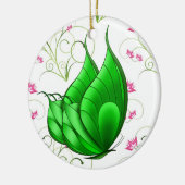 蝶 セラミックオーナメント (左)