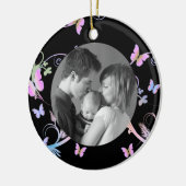 蝶 セラミックオーナメント (左)