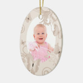 蝶 セラミックオーナメント (左)