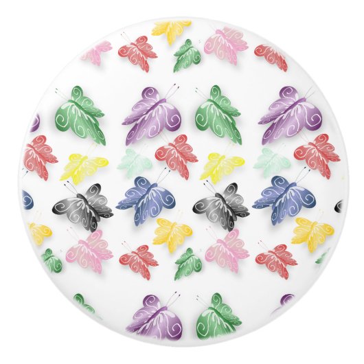 蝶 セラミックノブ (正面)