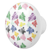 蝶 セラミックノブ (右)