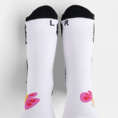 蝶 ソックス (上部)