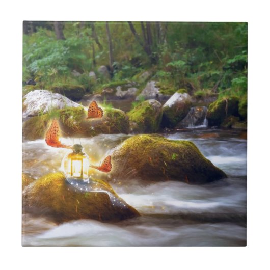 蝶 タイル (正面)