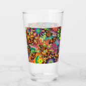 蝶 タンブラーグラス (正面)