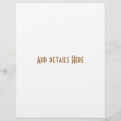 蝶 チラシ (裏面)