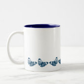 蝶 ツートーンマグカップ (左)