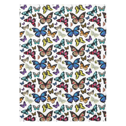 蝶 テーブルクロス (正面)