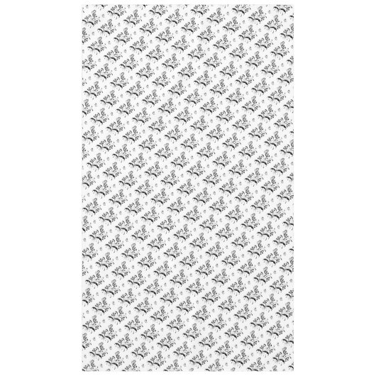 蝶 テーブルクロス (正面)