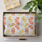 蝶(デザイン50黄/オレンジ系) 薄葉紙 (ギフト)