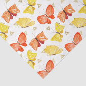 蝶(デザイン50黄/オレンジ系) 薄葉紙 (詳細)