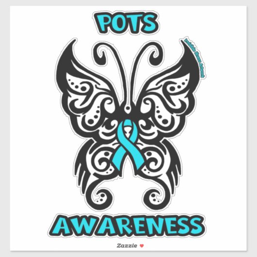 蝶/トライバル…ポット シール (シート)