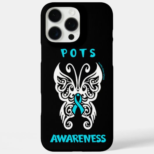 蝶/トライバル...POTS Case-Mate iPhoneケース (裏面)