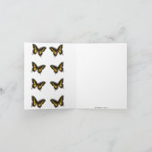 蝶 ノートカード (内部)