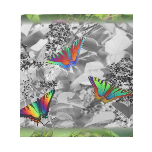 蝶 ノートパッド (正面)