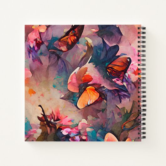 蝶 ノートブック (裏面)