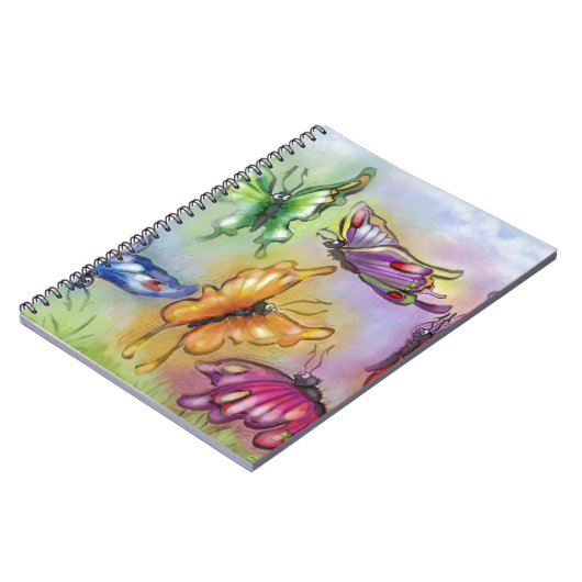 蝶 ノートブック (左側)