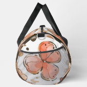 蝶、ハート、花 ダッフルバッグ (右)