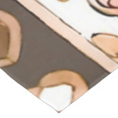 蝶、ハート、花 テーブルクロス (アングル)