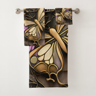 蝶 バスタオルセット