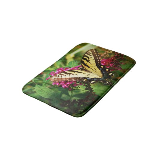 蝶 バスマット (アングル)