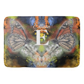 蝶 バスマット (正面)