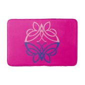 蝶 バスマット (正面)